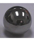 Close-up of 0.355" Loose Tungsten Carbide Ball +/-.0005 inch s, showcasing shiny, hard surface and metallic finish.