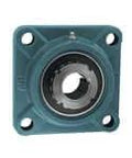 UKF307+H2307 30mm Wide Adapter Bearing with Concentric Lock, Heavy Duty 4-Bolt Flange F307 front view