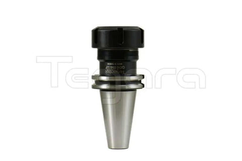 Top Shelf Cat40 Er40 Collet Chuck Tool Holder with black top, three inch projection, precision CNC machining adapter.