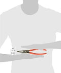 Knipex Internal Precision Snap Ring Pliers Go To Pro Grade Tool For Internal Circles held in hand, size shown as 2.0 inches.