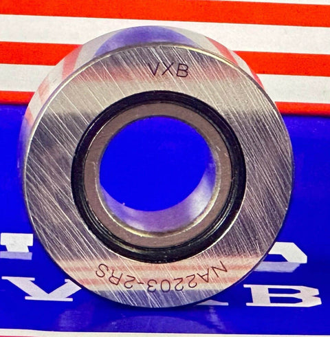 NA2203-2RS Needle Roller Bearing Sealed 17x40x15.8mm, VXB brand, close-up view