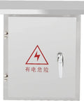 Waterproof Stainless Steel Junction Box Outdoor Electrical Enclosure With Hinged Lid And Mounting Plate For Secure Wiring, Wall Mounted Case Built Tough 800x600x200mm