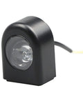 All Weather Waterproof LED Scooter Headlight Front Lamp With Clear Lens For Electric Scooters Replacement Headlight For Xiaomi M365 Series M365 1S Pro Low Power Consumption Seriously Bright in black finish