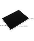 Go To Black Polyurethane Packing Foam Insert Sheets For Shipping Protection And Flexible Packaging Versatility 15.92 x 11.99 x 1.57 in