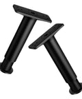 2 Pack Adjustable Bed Frame Support Legs With Heavy Duty Metal Bases And Floor Protection, Easy To Install And Remove, Ideal For Beds