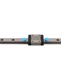 12mm Linear Rail With Block Mini Bearing Steel Slide Kit 150mm Length For Precision Motion In Automatic Equipment And Measuring Tools With Lubrication System, front view