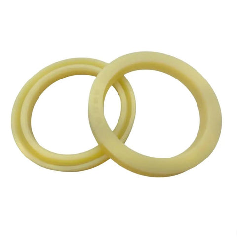 Hydraulic Piston Rod Sealing Ring And Polyurethane Oil Seal For Pneumatic Systems Fits ID 80-110mm OD 90-130mm Height 8-16mm, yellow rings