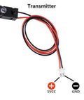 Five Pack IR Break Beam Sensor Modules For Arduino, Plug And Play Photoelectric Switch With DC 3 To 5V NPN Output, showing transmitter