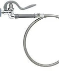 Beefed-Up Pre-Rinse Spray Valve Kit With Low-Flow Tip And Flexible SS Hose, Includes B-0107-J Valve, Swivel, And B-0044-H Assembly