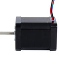 Side view of Beefy Torque Nema 17 Stepper Motor Bipolar 60Ncm with 1.65x1.65x2.36 inch body for 3D printers and CNC machines.