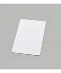230 Piece White Blank PVC Inkjet Printable Cards Waterproof Plastic ID And Business Sheets on gray background