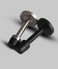 Stainless Steel Door Stopper 2 Pack With Handy Protective Buffer for Home Office and Store Use No Fuss Wall Guard