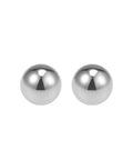 Two Rock Solid 1/4 Inch Tungsten Carbide Bearing Balls G25 Precision Grade smooth rolling replacement parts on a white background.