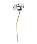 Side Mount Toilet Flush Lever Handle Replacement For Most Toilet Tanks Universal Zinc Alloy Lever With Silver And Gold Finish