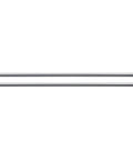 2 Pack 8mm X 450mm Linear Motion Rod Shaft Guide Chrome Plated Case Hardened For Smooth CNC Motion High Precision H8 Tolerance Chamfered Ends For Easy Installation Durable Steel Build, two chrome plated rods