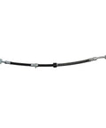 Front-right brake hydraulic hose assembly for Chevy Equinox and GMC Terrain, black hose with metal fittings.