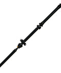 Premium Heavy Duty Rear Drive Shaft Support, one piece black steel driveshaft for Lexus RX330 RX350 Toyota Highlander.