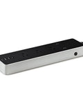 Smart Triple Outlet Power Strip With Energy Meter For Apple HomeKit, Siri Control, and quick app toggle, full view