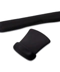 Gel palm rest and cushion pad for ergonomic support with Thunderbolt Dock with Quad 4K Support and 130W Power Delivery.