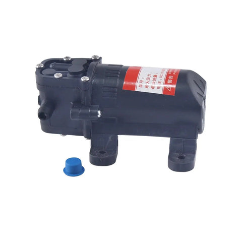 Get Ready For Precision With This Automatic 3.5L Min 70 Psi 12V Diaphragm Water Pressure Pump featuring black plastic housing.