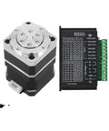 Pro Grade Mini Harmonic Reducer Kit with Strain Wave Gear 30 to 1 Reduction, includes NEMA 17 motor, TB6600 drive, 0.28Nm torque