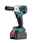 Brushless Cordless Impact Wrench High Torque For Tire Repair And Home Use Rechargeable Electric Power Tool with ergonomic grip.