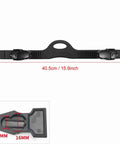 Fin Straps Adjustable Diving Straps For Outdoor And Indoor Water Sports Cozy Rubber Fins Straps 1 Pair Quick Fit And Secure, size M 40.5 cm