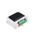 12V DC Dual Power Supply Automatic Transfer Switch Module For Reliable Backup Power And Auto Switchover Easy Install And Low Maintenance Ideal For Home Office And Workshop Electronics Systems, white housing, green terminals