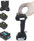 Heavy Duty Ratchet Cable Cutters For Copper Aluminum And Armored Cable Up To 75mm Diameter with case and battery chargers