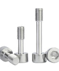M2 To M4 Metric Hex Socket Cap Captive Screw Dead Nuts Tight Machine Fasteners Grab And Go showing stainless steel bolts with hex heads.