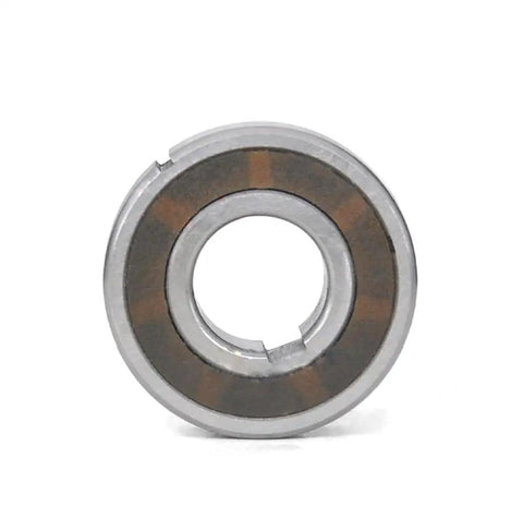 Built Tough Sprag Clutch One Way Bearing With Dual Keyway 25x52x15mm, showing the inner diameter and robust design.