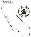 Outline of California with EPA CARB approved logo for Beefy Exhaust System Replacement Kit For Chrysler PT Cruiser Turbo 2.4L 2003-2008
