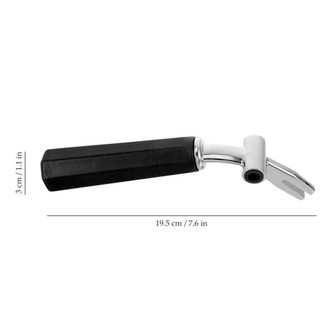Universal Ice Cream Machine Lever Handle Replacement Part With Large Discharging Control Valve, 7.6-inch, metal and plastic