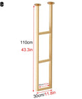 Ridiculously Strong Ceiling Mount Shelf Brackets Heavy Duty Floating Bracket Supports 11.8 By 43.3 Inches showing dimensions and design.