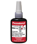 MM115 Threadlocker All Purpose Sealant For Threads Non Drip Thixotropic Compound With Room Temperature Cure Prevents Vibration Loosening Provides Corrosion Protection Environmentally Friendly 10mL Bottle