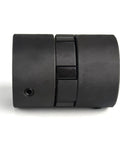 Black 3-piece L-jaw coupling set for log splitter; 3/4 to 1-1/8 in metal hub assembly