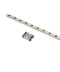 Mini Linear Rail Guide 200mm for CNC Machines and 3D Printers, Ultra Precise, Smooth Sliding Guideway, Bearing Steel Construction