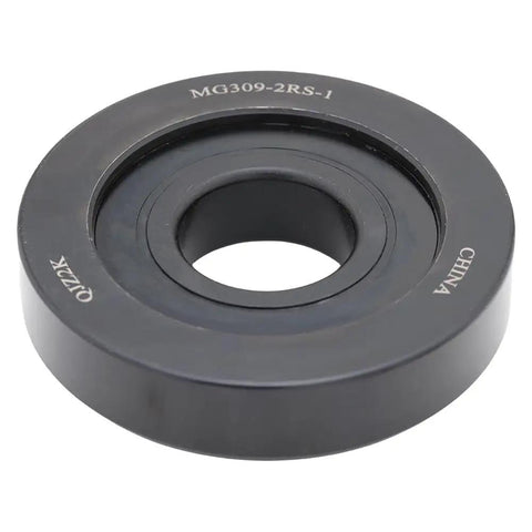 Heavy Duty Double Sealed Forklift Mast Guide Bearing 45mm Inner 5 In Outer 1.25 In Wide Tight Rubber Guard built tough with smooth rolling design.