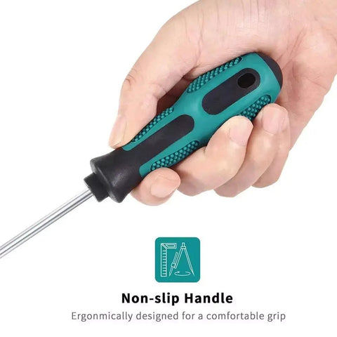 Heavy Duty Magnetic Screwdriver Set With Ergonomic Grip And Insulated Handle For Precise Torx Bits And Multitool Home Repair Kits You Totally Need non-slip handle