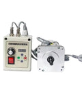 Beefed Up Brushless Servo Motor For Woodworking Tools 1100W 220V with knob speed control, motor unit and control panel view.