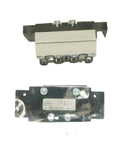 Solid Pneumatic Solenoid Valve Model 5811280000 showing top and bottom views, durable construction for tight industrial fits.