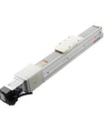 Rock Solid Fully Enclosed Linear Stage Featuring CNC Ball Screw Drive And High Precision Linear Guide For Accurate Industrial Positioning 1000mm travel, carbon steel frame.