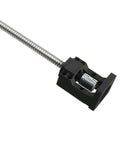 Nema 23 stepper motor mounting bracket with ball screw CNC kit, cast steel construction, precision support for 57mm motors