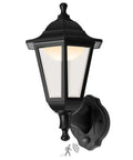 Motion Activated Outdoor Porch Light With Waterproof Exterior Sconce Featuring Motion Sensor No Fuss Easy Install Black Anti Rust Plastic LED Lamp