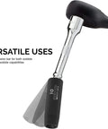 Nine Piece Grab And Go Wobble Extension Bar Set for Sockets With 16 Degree Convex Anvil, Chrome Vanadium Steel Construction in use