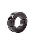 Tough As Nails Double Split Shaft Collar Packed With Zero Fuss Grip For 1 1/4 Inch Shafts with black oxide steel finish.