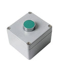 Explosion proof control box with push button in aluminum enclosure