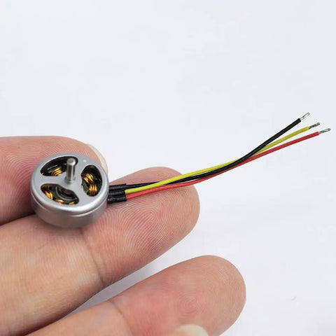 1103 Beefy High Speed Brushless Motor 15000KV For RC Drones And Micro Fixed Wing Planes on fingertip for scale
