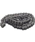 Heavy Duty 126 Link Transmission Driving Roller Chain Fits BMW F650ST F650GS And G650 Models, black steel design.