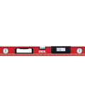Pro Grade Digital Level With High Contrast Blue Vials Backlit LCD Screen Auto Adjusts For Any Orientation Reads Vertical
